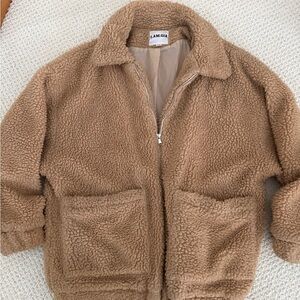 I.AM.GIA Tan Sherpa Jacket